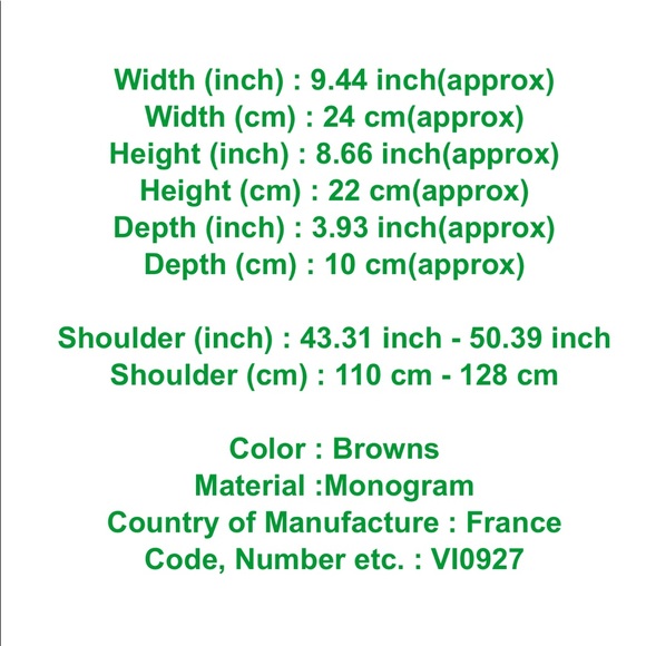 ❌Sold❌Authentic Louis Vuitton Drouot Crossbody Bag - Picture 10 of 10